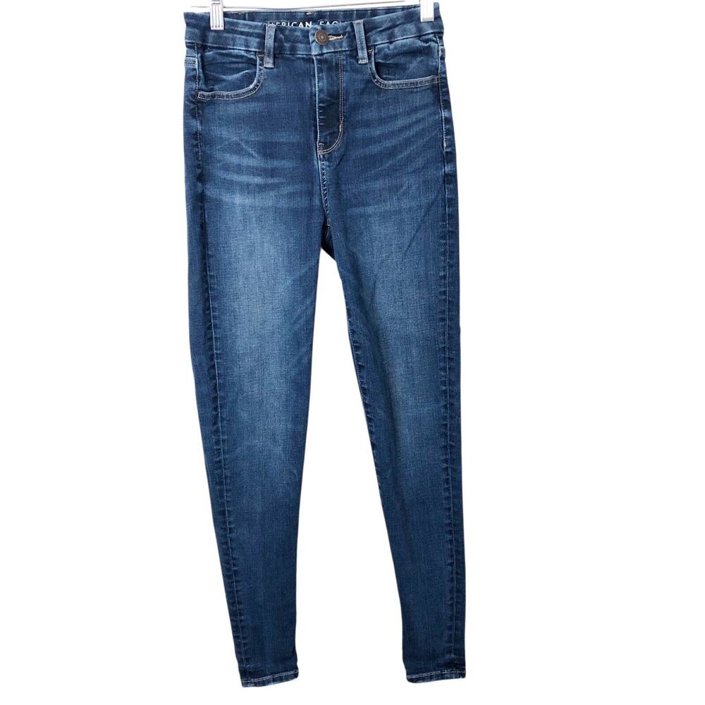 American Eagle Women's Next Level Stretch Curvy Hi-Rise Jeggings Size 2